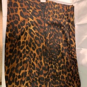 Lane Bryant animal print skirt